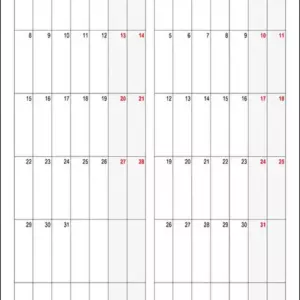 Calendário Julho, Agosto 2030