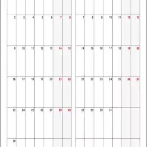 Calendário Setembro, Outubro 2030