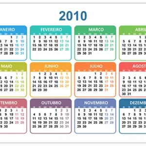 Calendário 2010